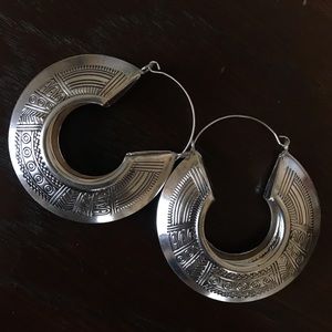 Large Tribal Hoops
